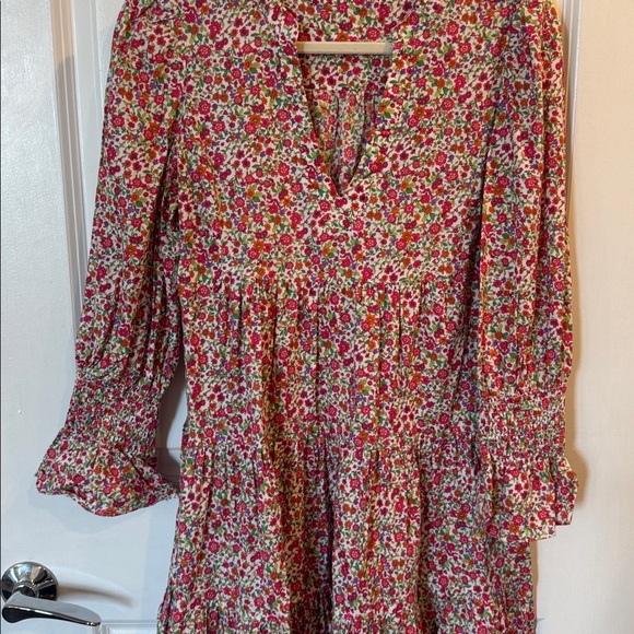 Tuckernuck Pomander Place Kenzo Vibrant Floral Mini Dress - Picture 4 of 7